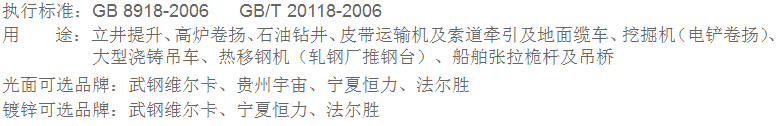 線接觸鋼絲繩產(chǎn)品